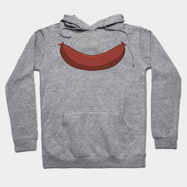 german wurst - sausage Hoodie by PandLCreations